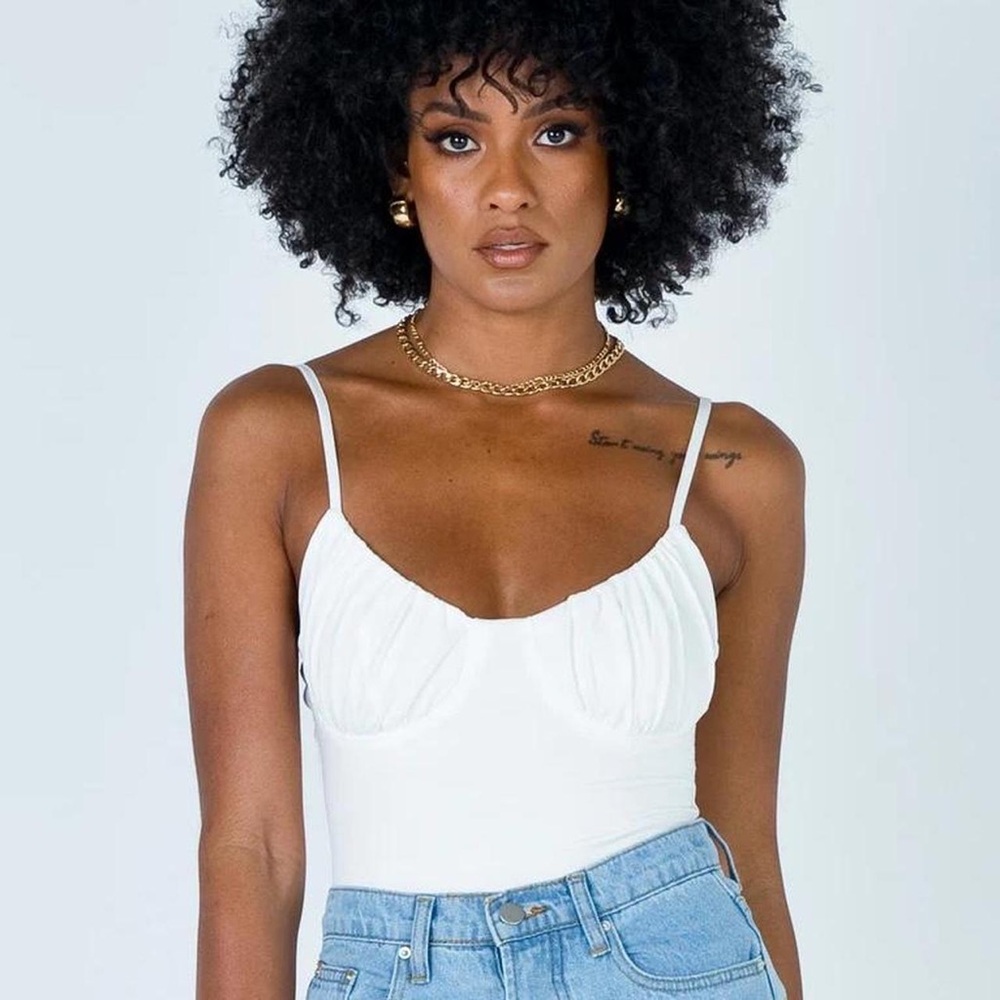 Princess Polly White Bodysuit